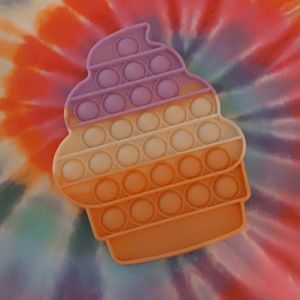 Glitter Cupcake Pop It